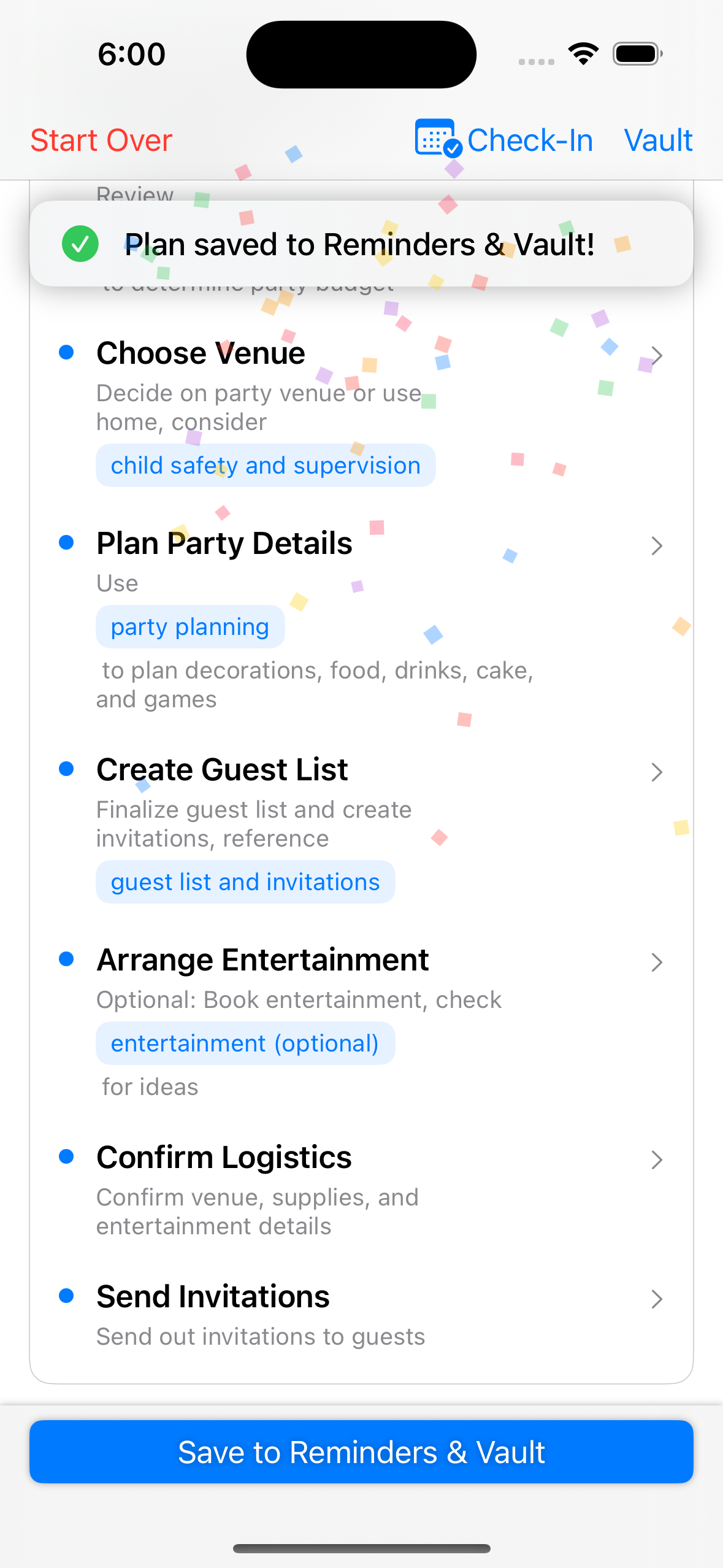 Save to Reminders